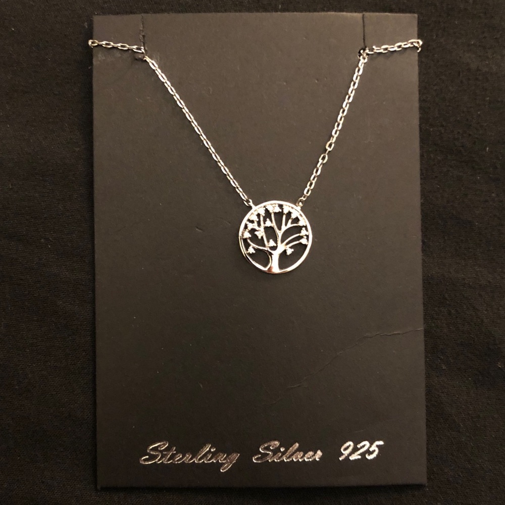 Sterling Silver Tree Of Life Necklace